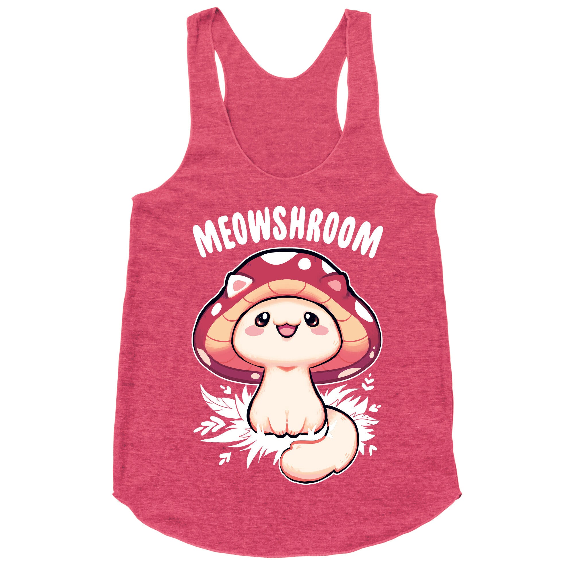 Meowshroom Racerback Tank