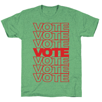 Vote Vote Vote Unisex Triblend Tee