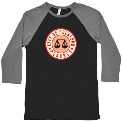 Rockford Peaches Patch Baseball Tee