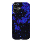 Pixelated Blue Nebula Phone Case