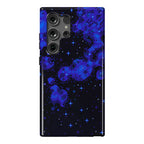 Pixelated Blue Nebula Phone Case