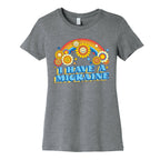 I Have a Migraine Retro Rainbow Women's Cotton Tee