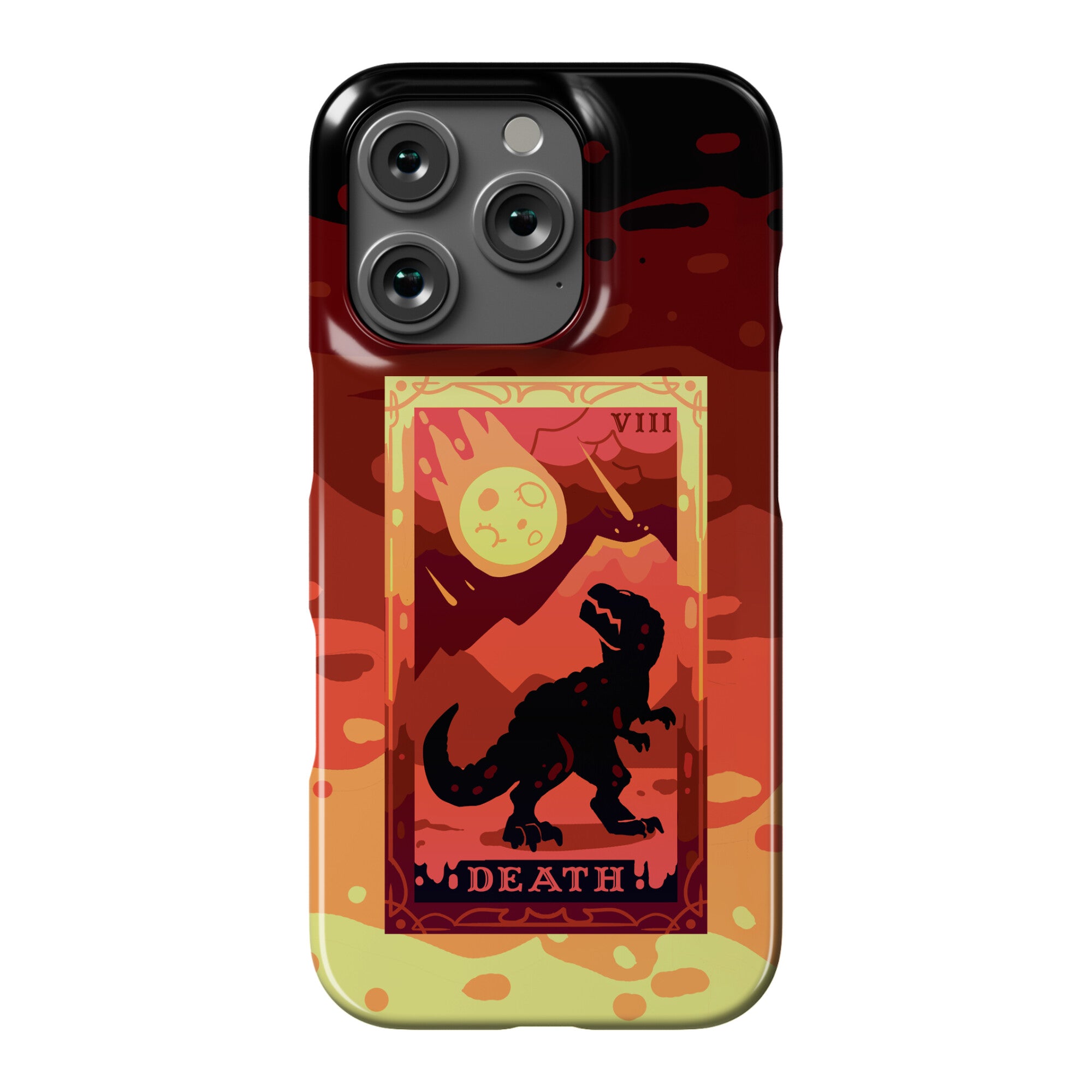 Death Dino Tarot Phone Case
