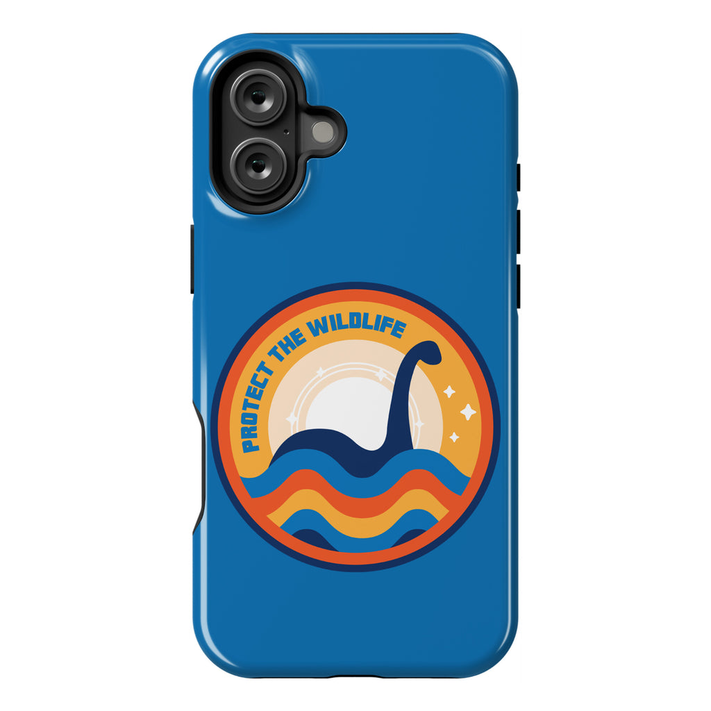 Protect The Wildlife - Nessie, Loch Ness Monster Phone Case