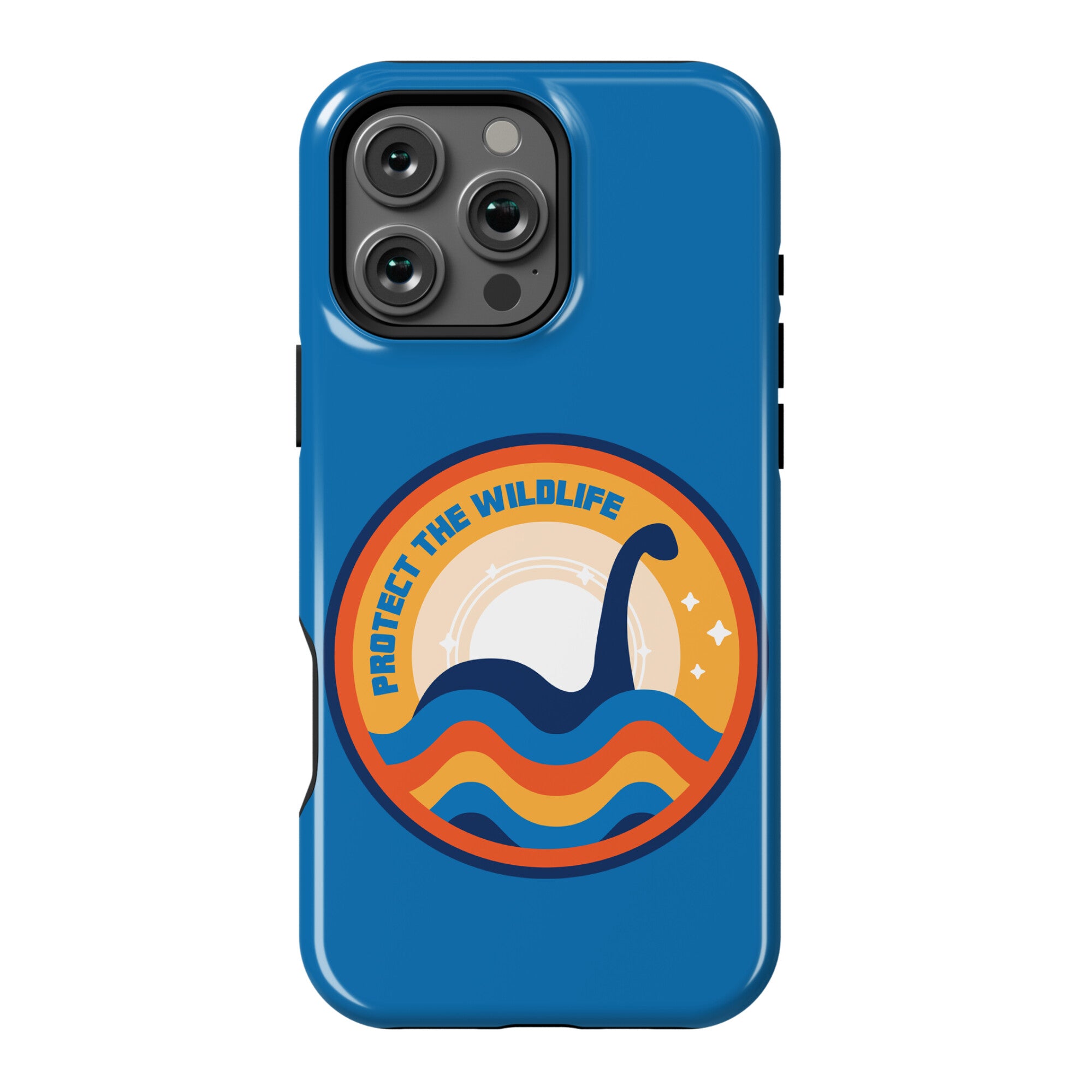 Protect The Wildlife - Nessie, Loch Ness Monster Phone Case