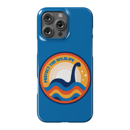 Protect The Wildlife - Nessie, Loch Ness Monster Phone Case