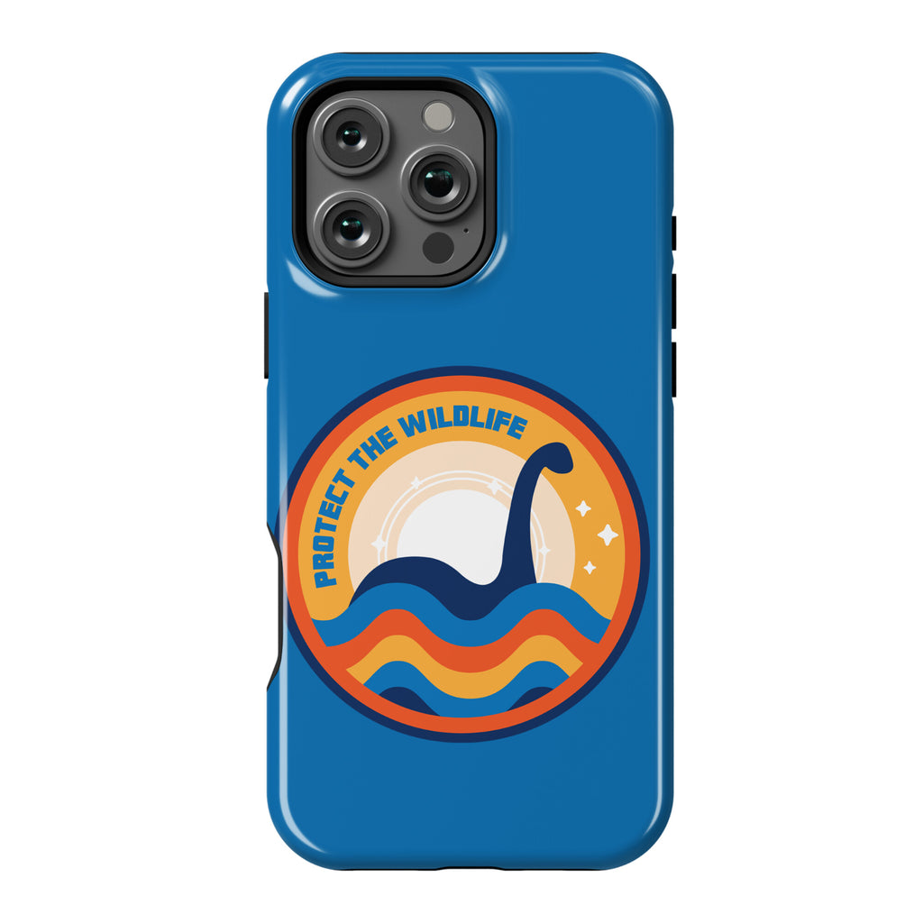 Protect The Wildlife - Nessie, Loch Ness Monster Phone Case
