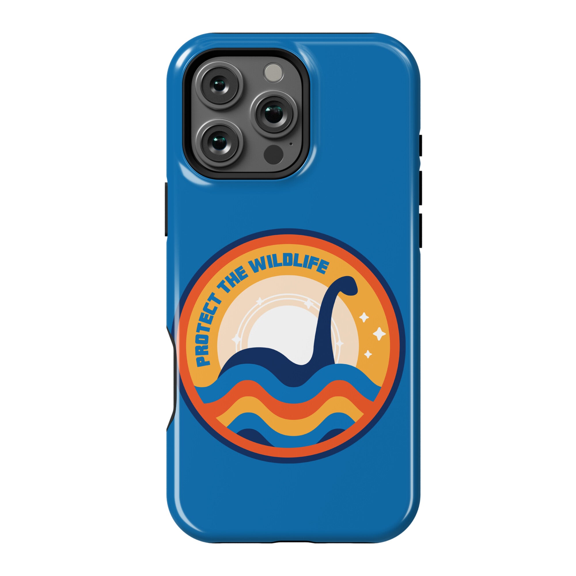 Protect The Wildlife - Nessie, Loch Ness Monster Phone Case