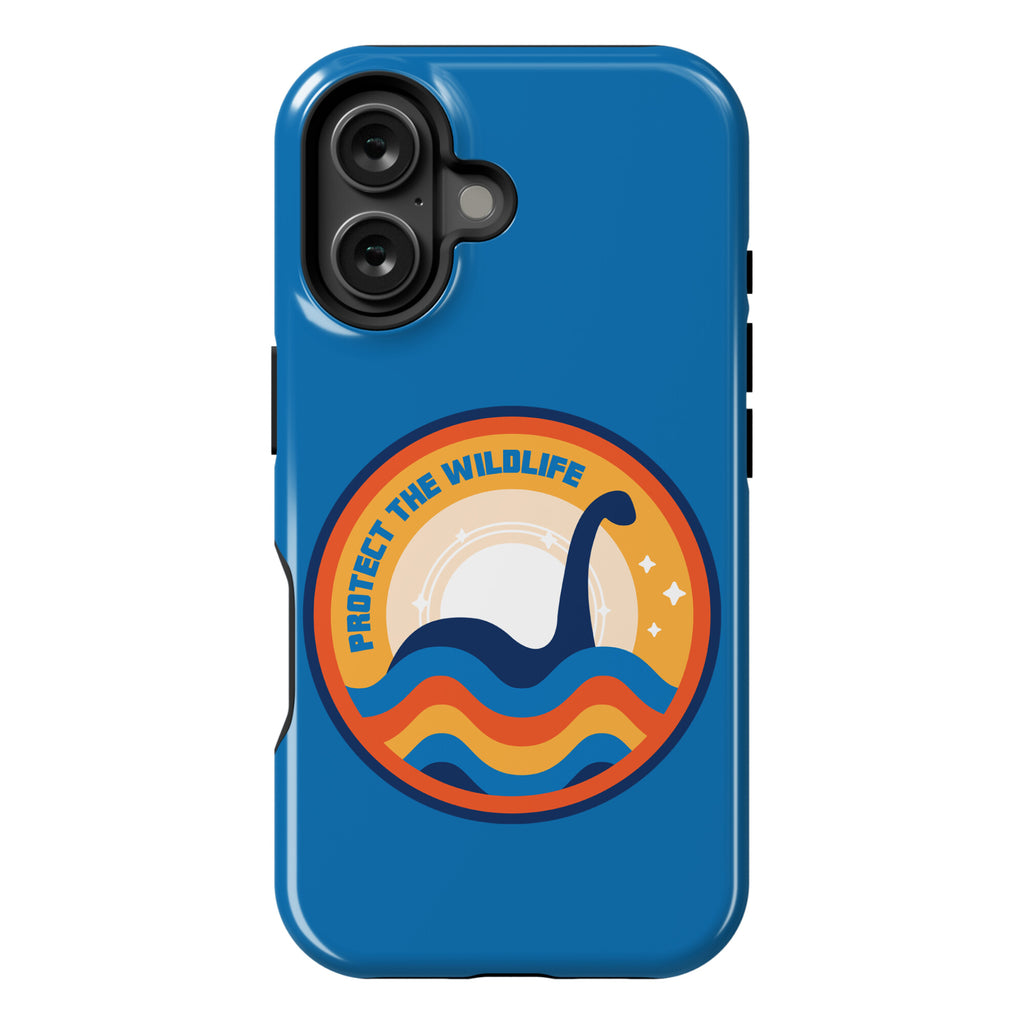 Protect The Wildlife - Nessie, Loch Ness Monster Phone Case