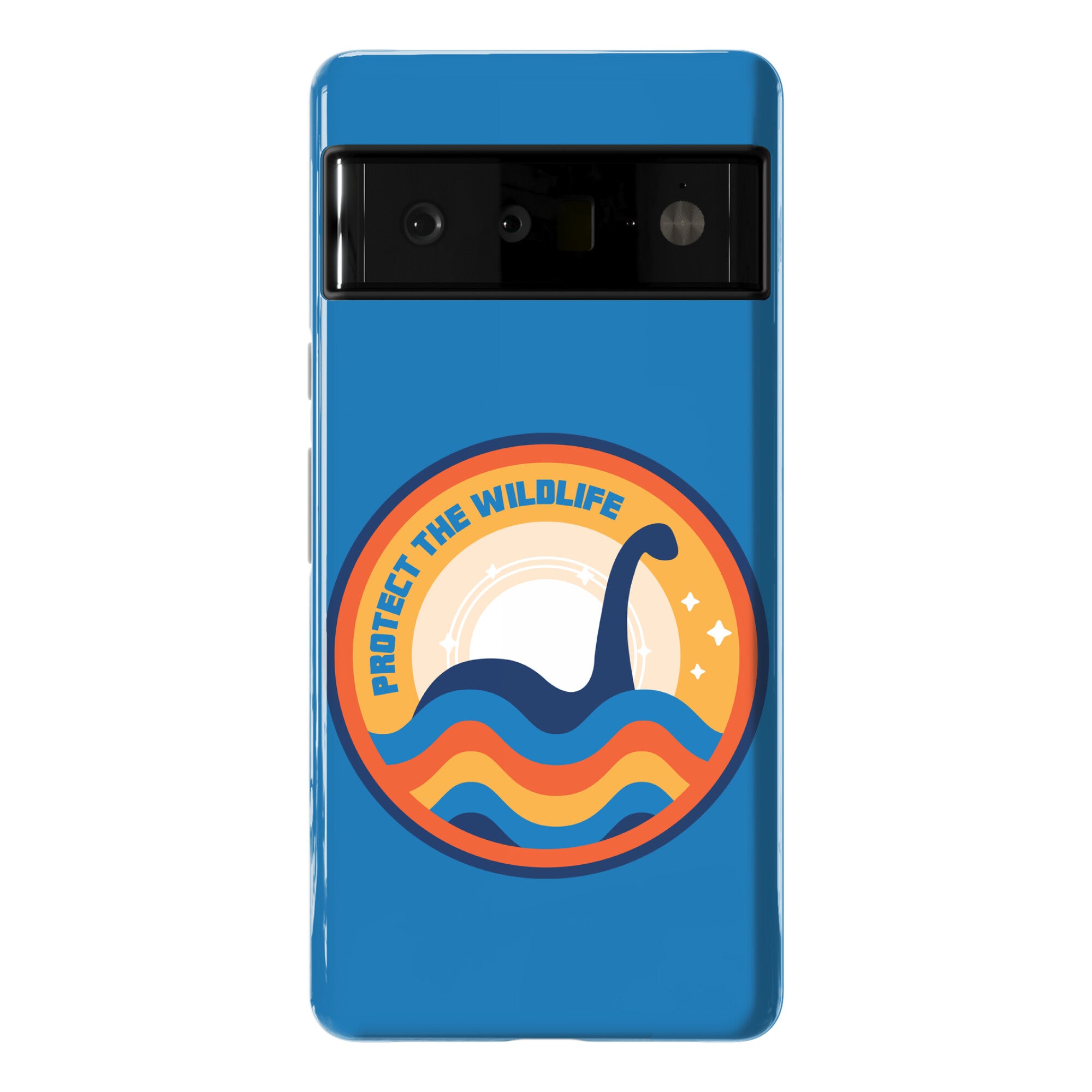 Protect The Wildlife - Nessie, Loch Ness Monster Phone Case