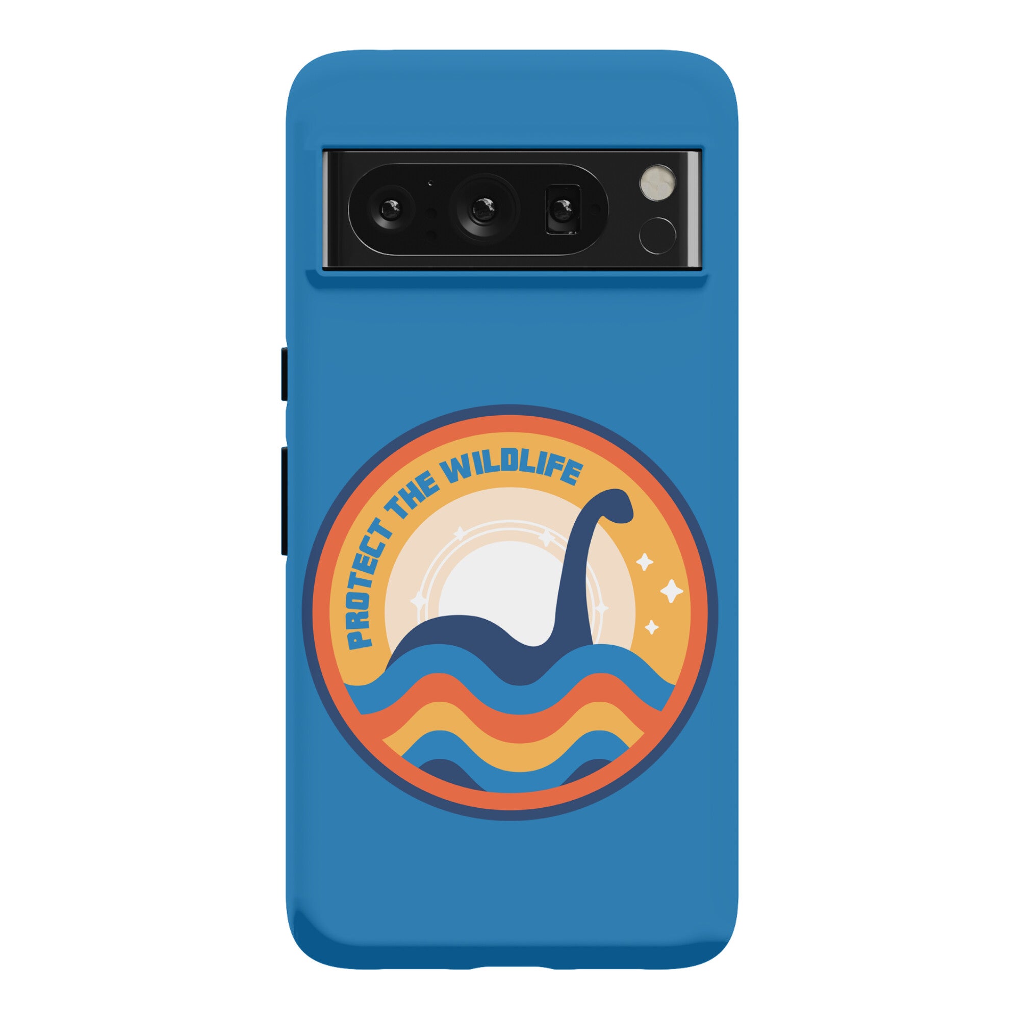 Protect The Wildlife - Nessie, Loch Ness Monster Phone Case