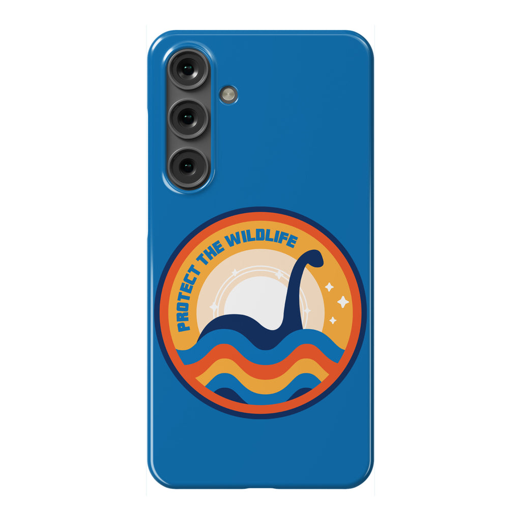 Protect The Wildlife - Nessie, Loch Ness Monster Phone Case