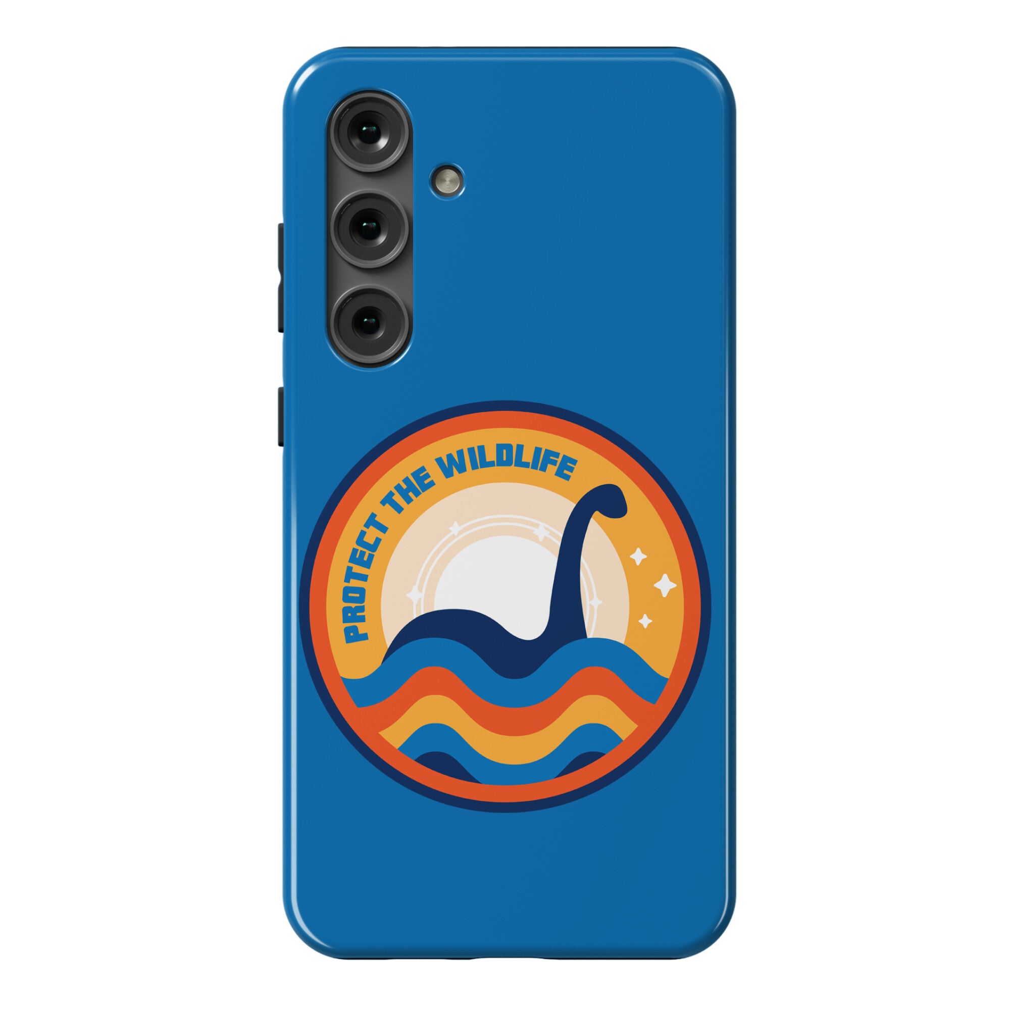 Protect The Wildlife - Nessie, Loch Ness Monster Phone Case