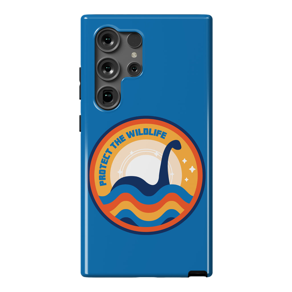 Protect The Wildlife - Nessie, Loch Ness Monster Phone Case