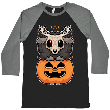 Cute Halloween Wendigo Baseball Tee
