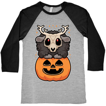 Cute Halloween Wendigo Baseball Tee