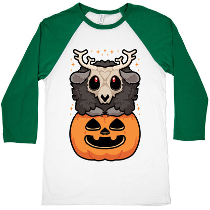 Cute Halloween Wendigo Baseball Tee