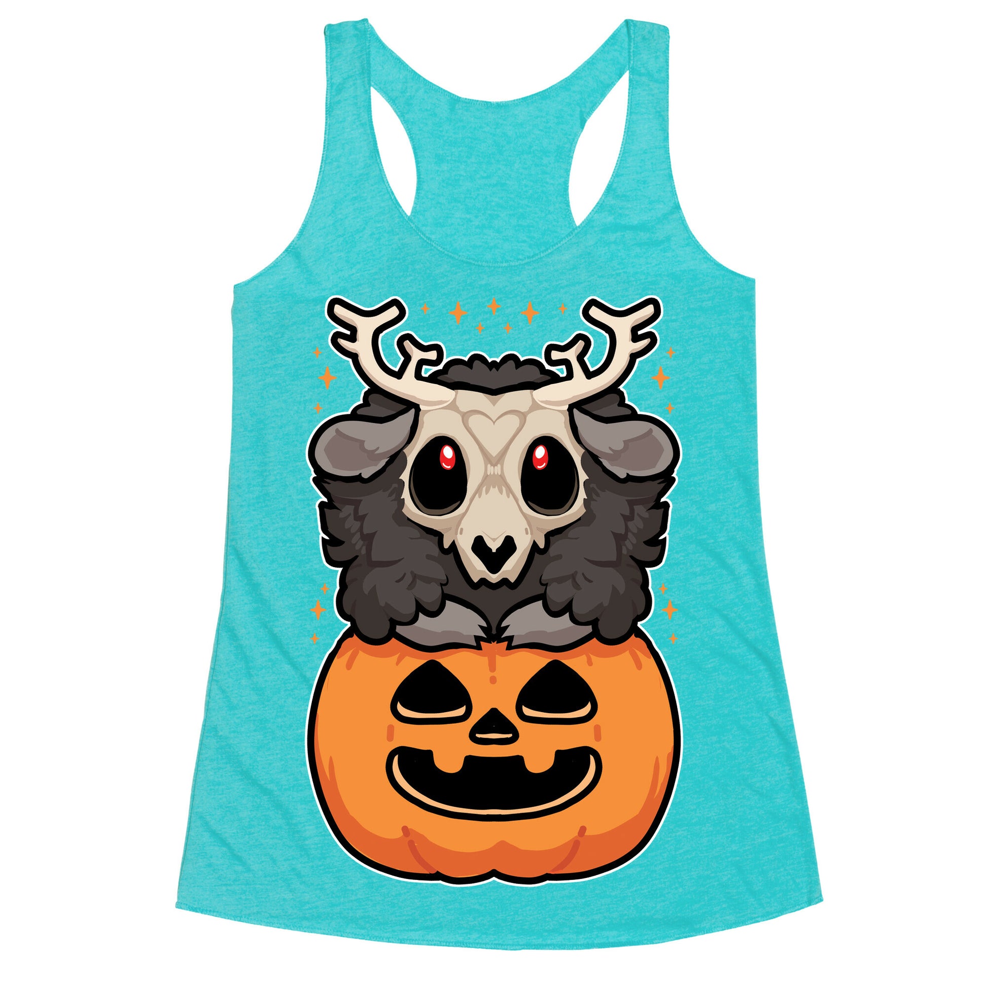 Cute Halloween Wendigo Racerback Tank