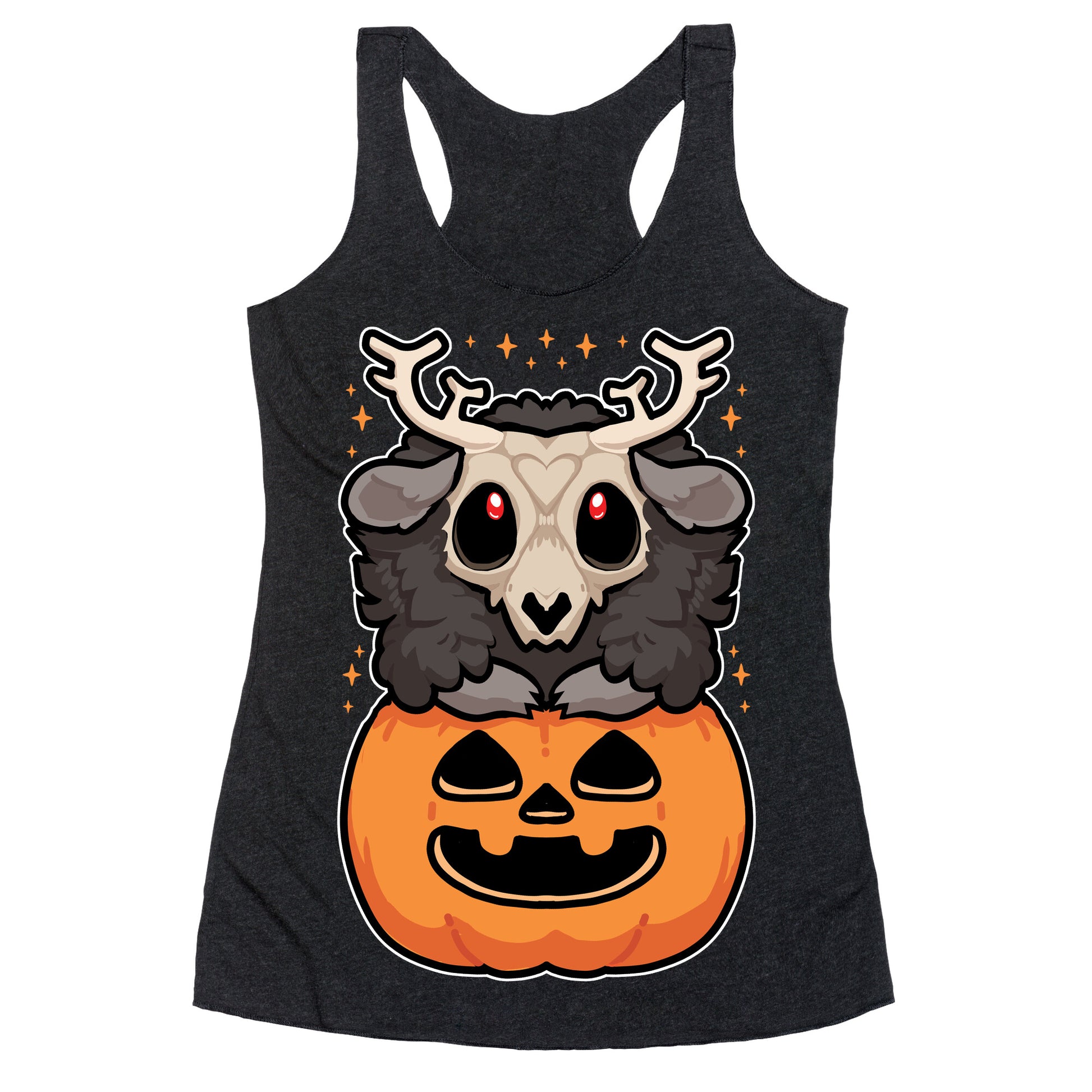 Cute Halloween Wendigo Racerback Tank