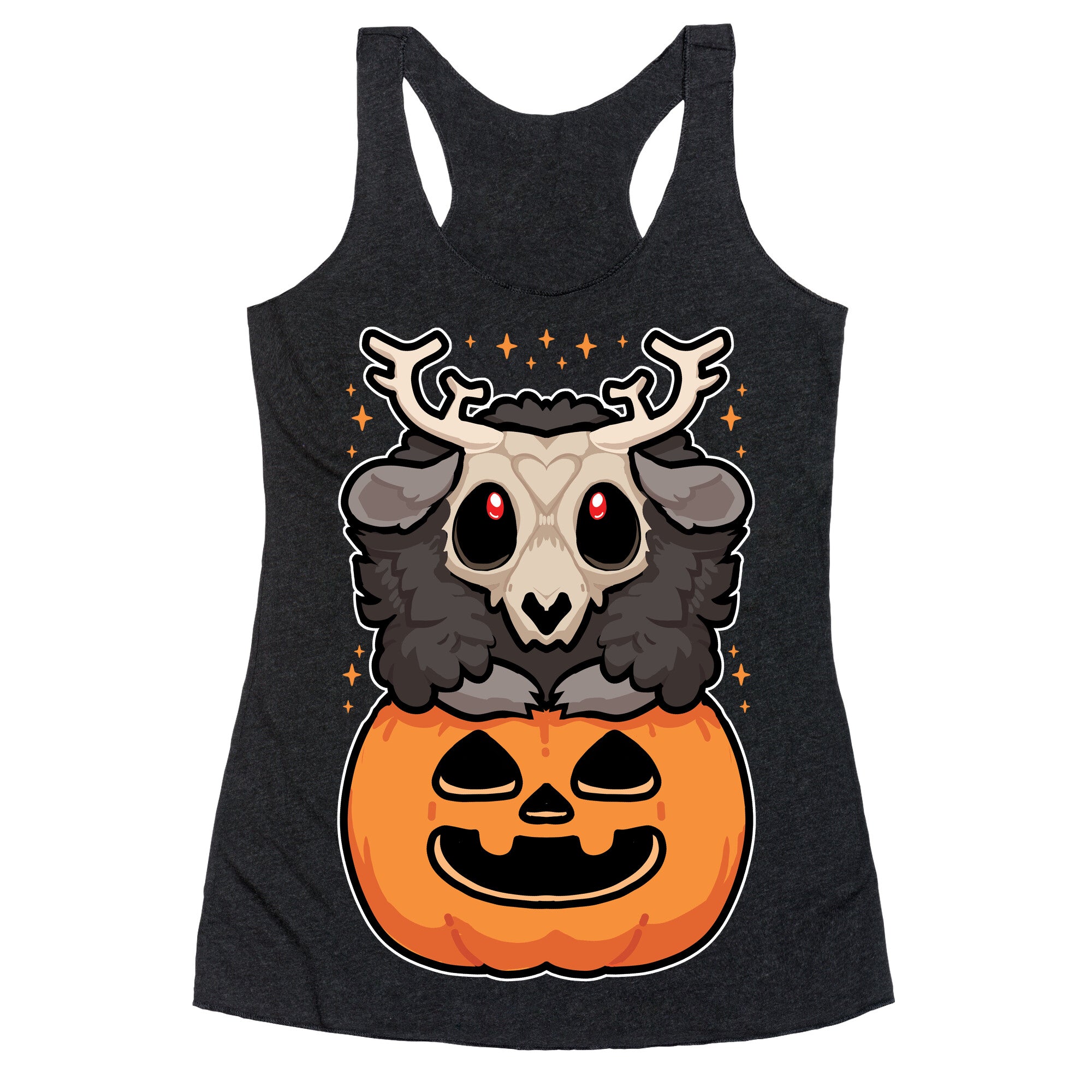 Cute Halloween Wendigo Racerback Tank
