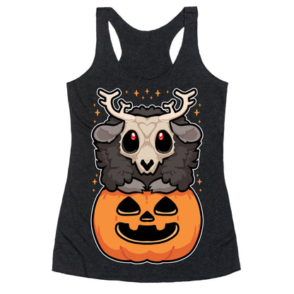 Cute Halloween Wendigo Racerback Tank