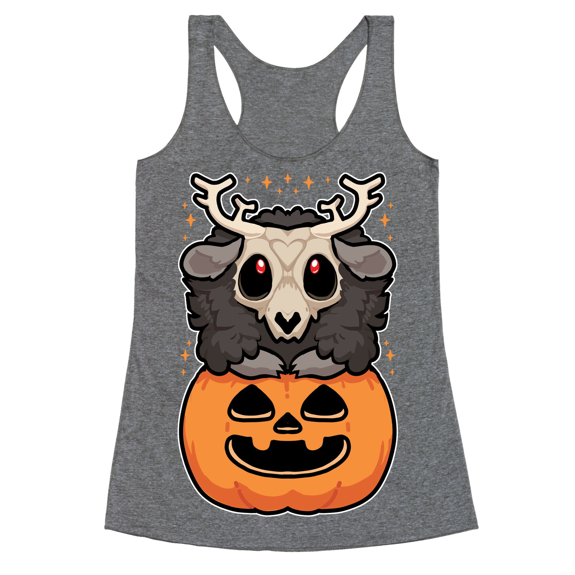Cute Halloween Wendigo Racerback Tank
