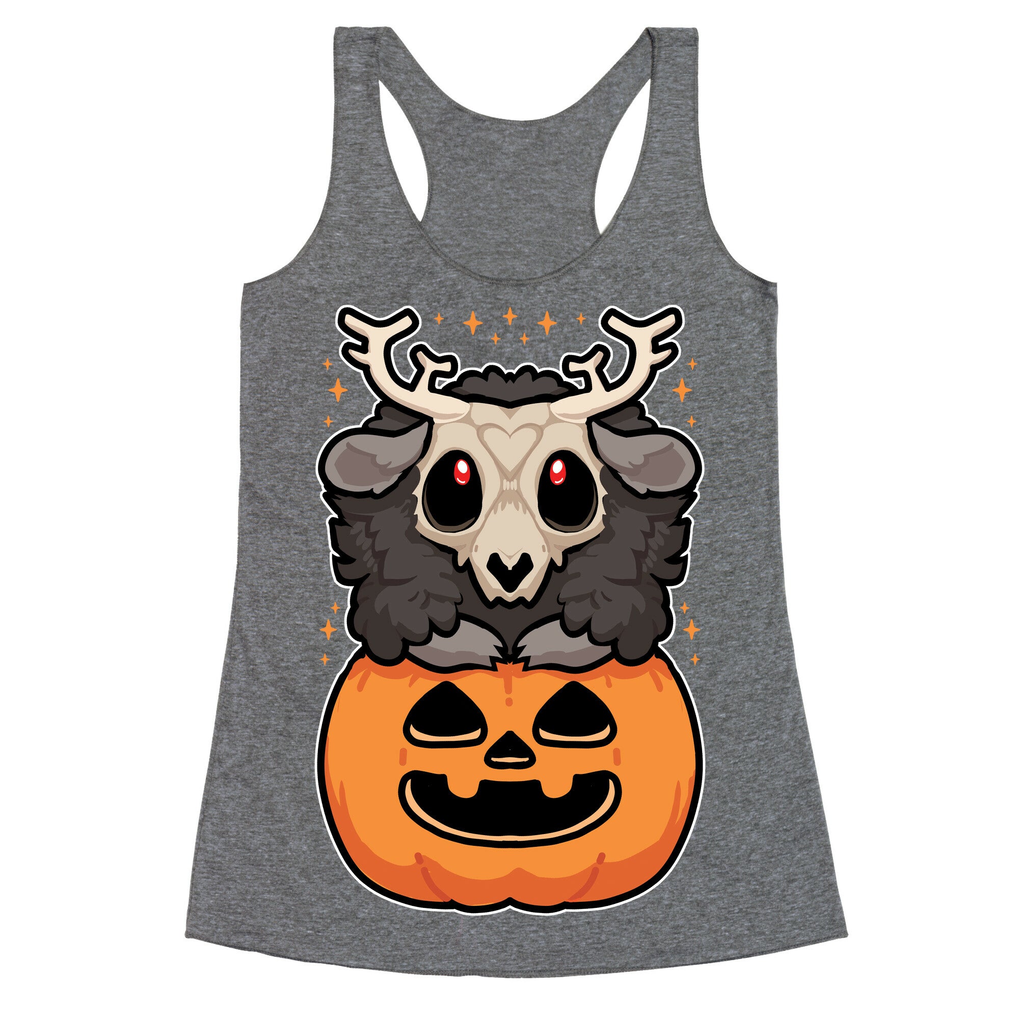 Cute Halloween Wendigo Racerback Tank
