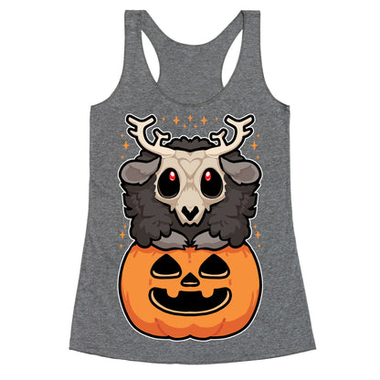 Cute Halloween Wendigo Racerback Tank