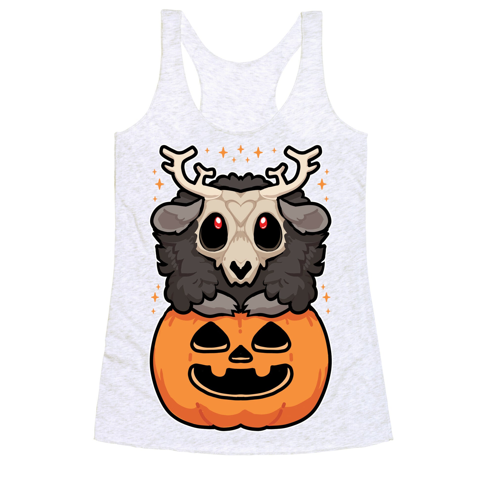 Cute Halloween Wendigo Racerback Tank