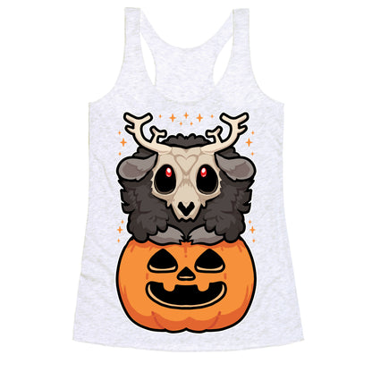 Cute Halloween Wendigo Racerback Tank