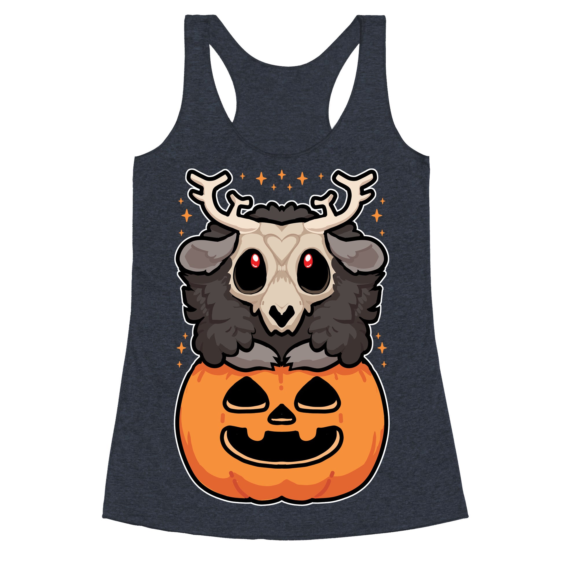 Cute Halloween Wendigo Racerback Tank