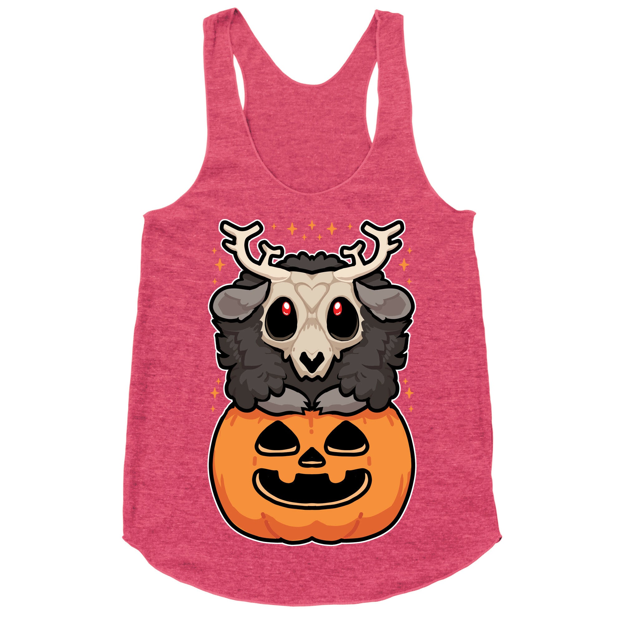 Cute Halloween Wendigo Racerback Tank