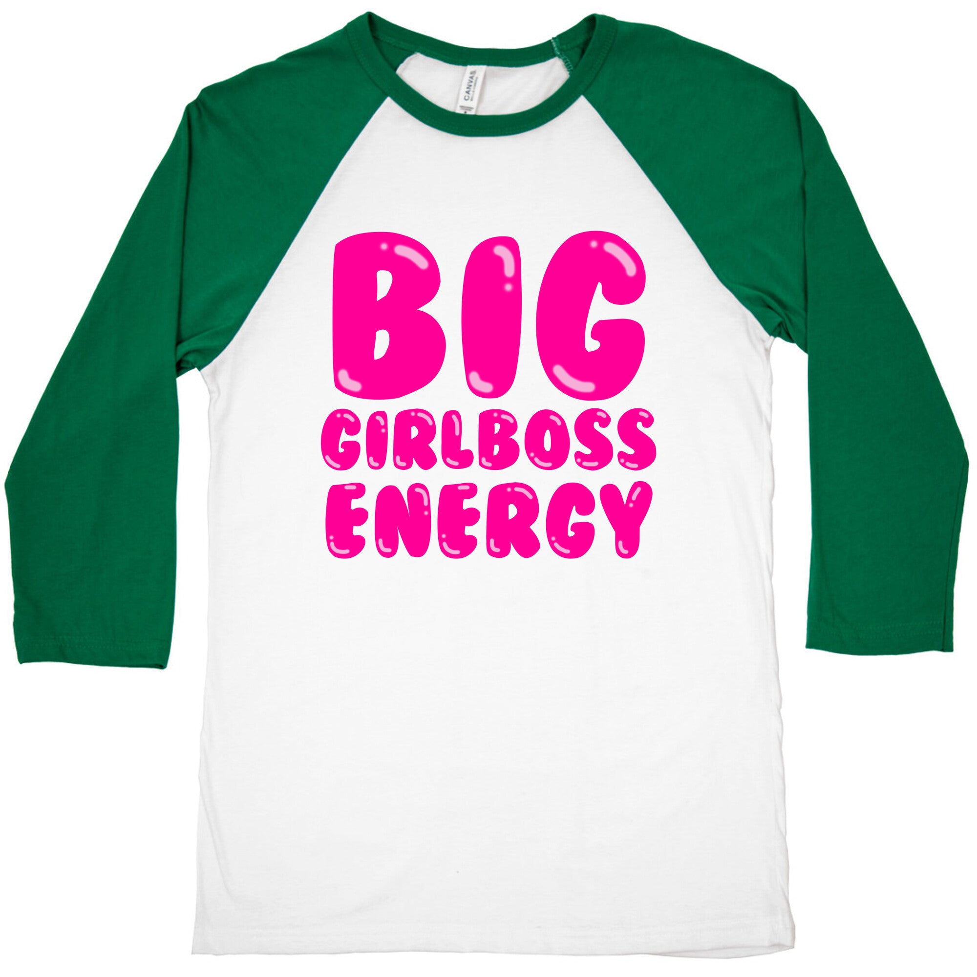 Big Girlboss Energy Baseball Tee