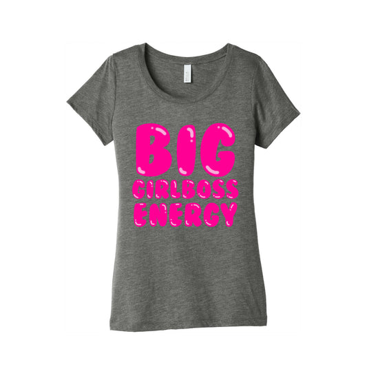 Big Girlboss Energy Women's Triblend Tee