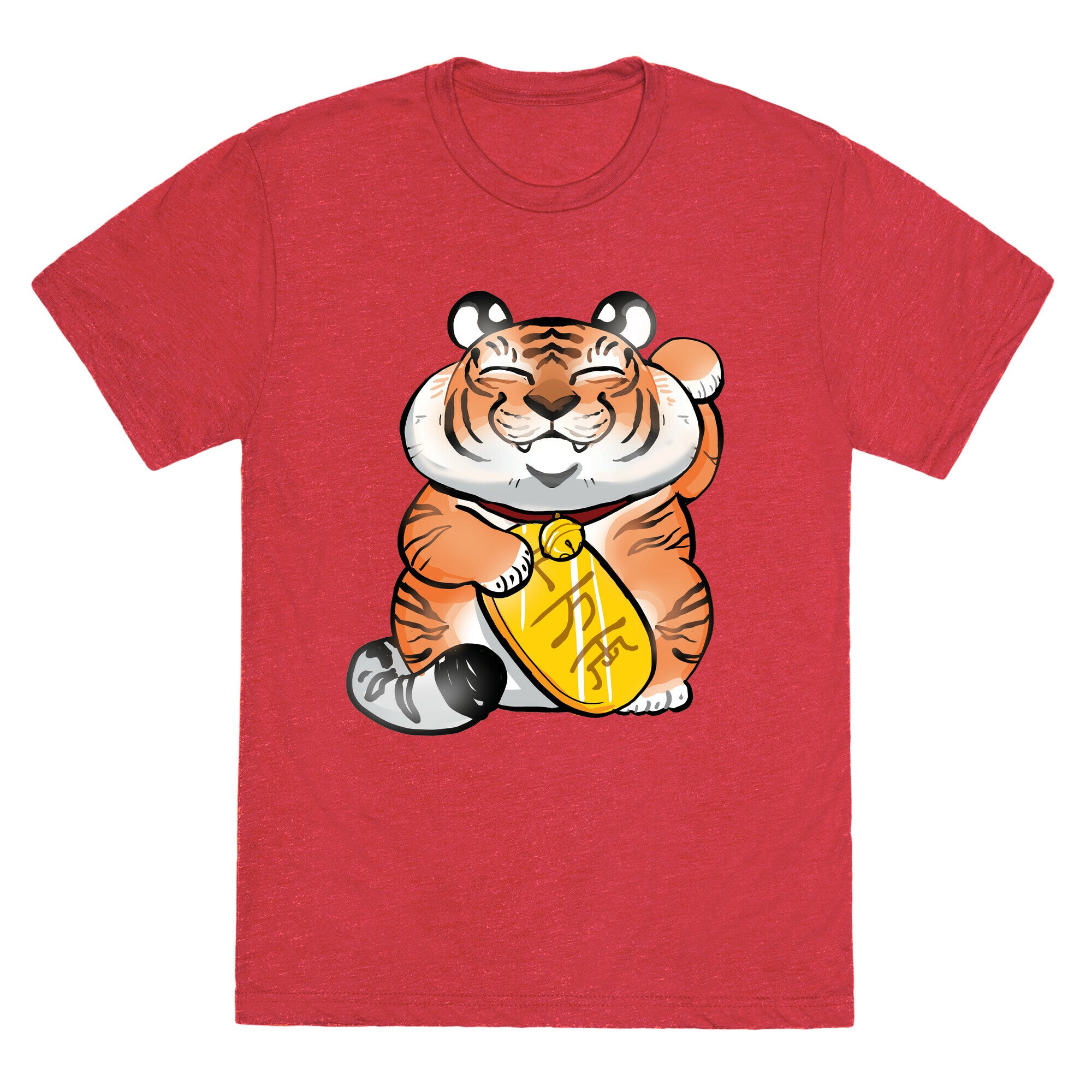 Lucky Tiger Unisex Triblend Tee
