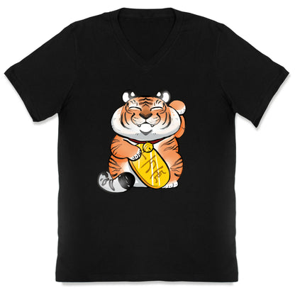 Lucky Tiger V-Neck