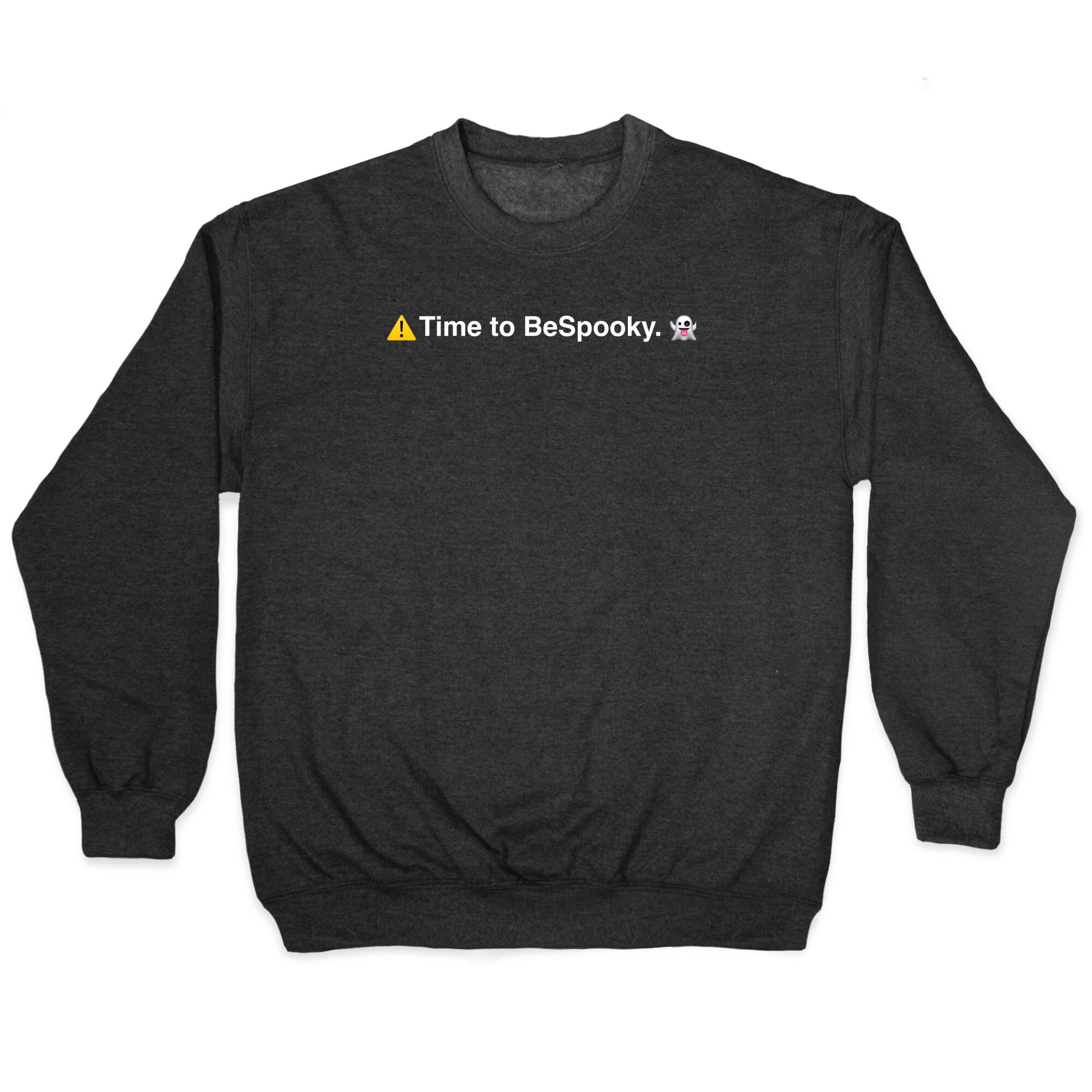 Time to BeSpooky. (BeReal Parody) Crewneck Sweatshirt