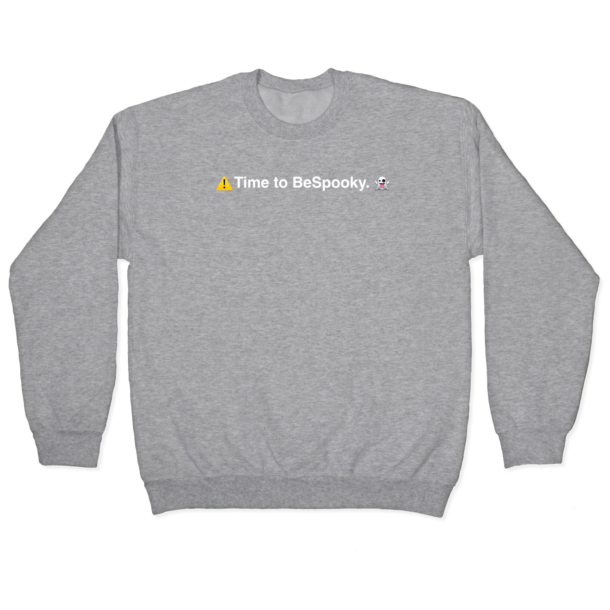Time to BeSpooky. (BeReal Parody) Crewneck Sweatshirt