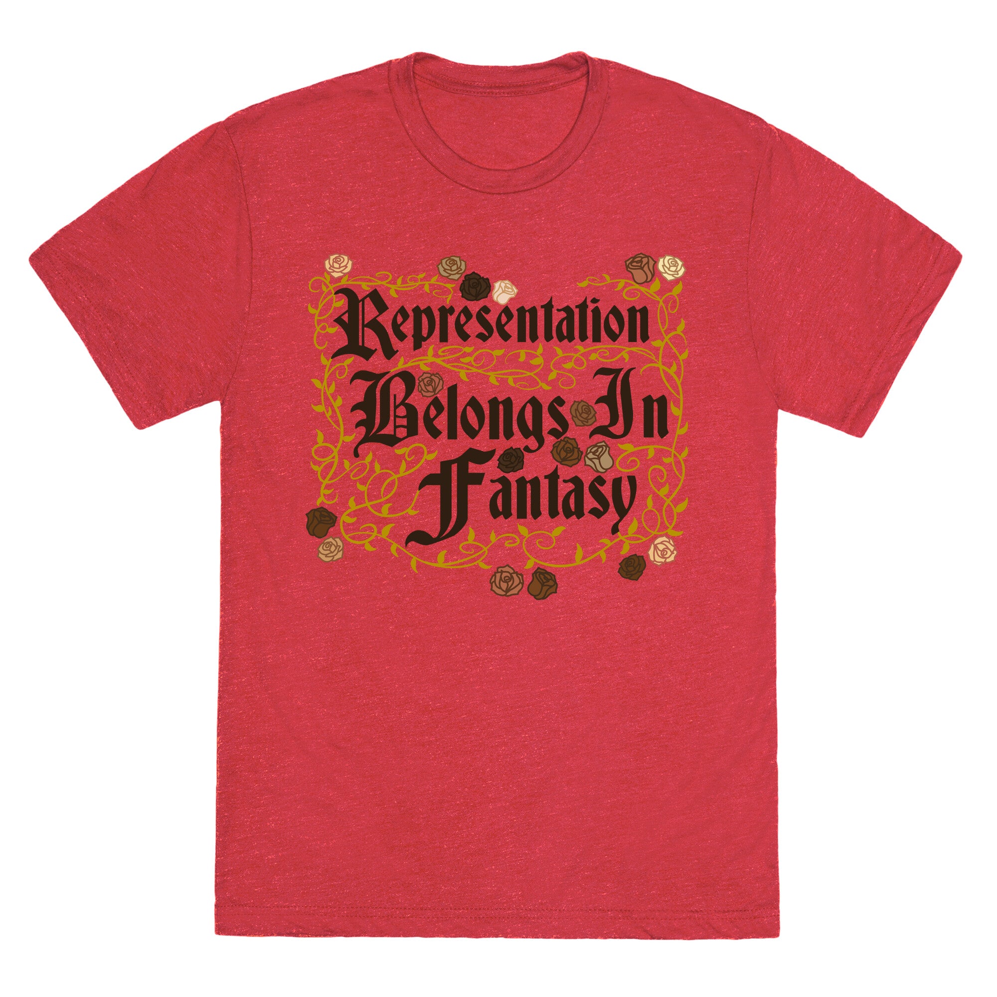Representation Belongs In Fantasy Unisex Triblend Tee