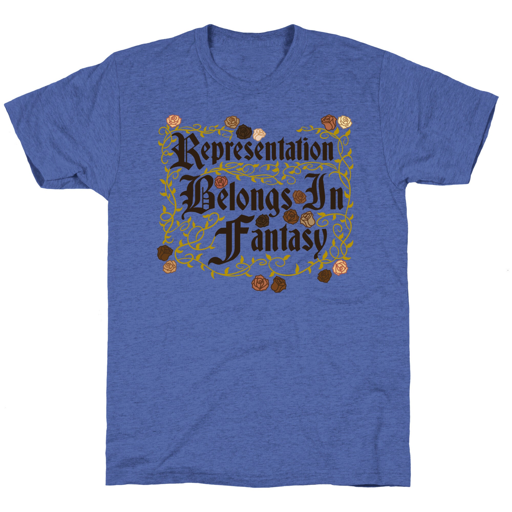 Representation Belongs In Fantasy Unisex Triblend Tee