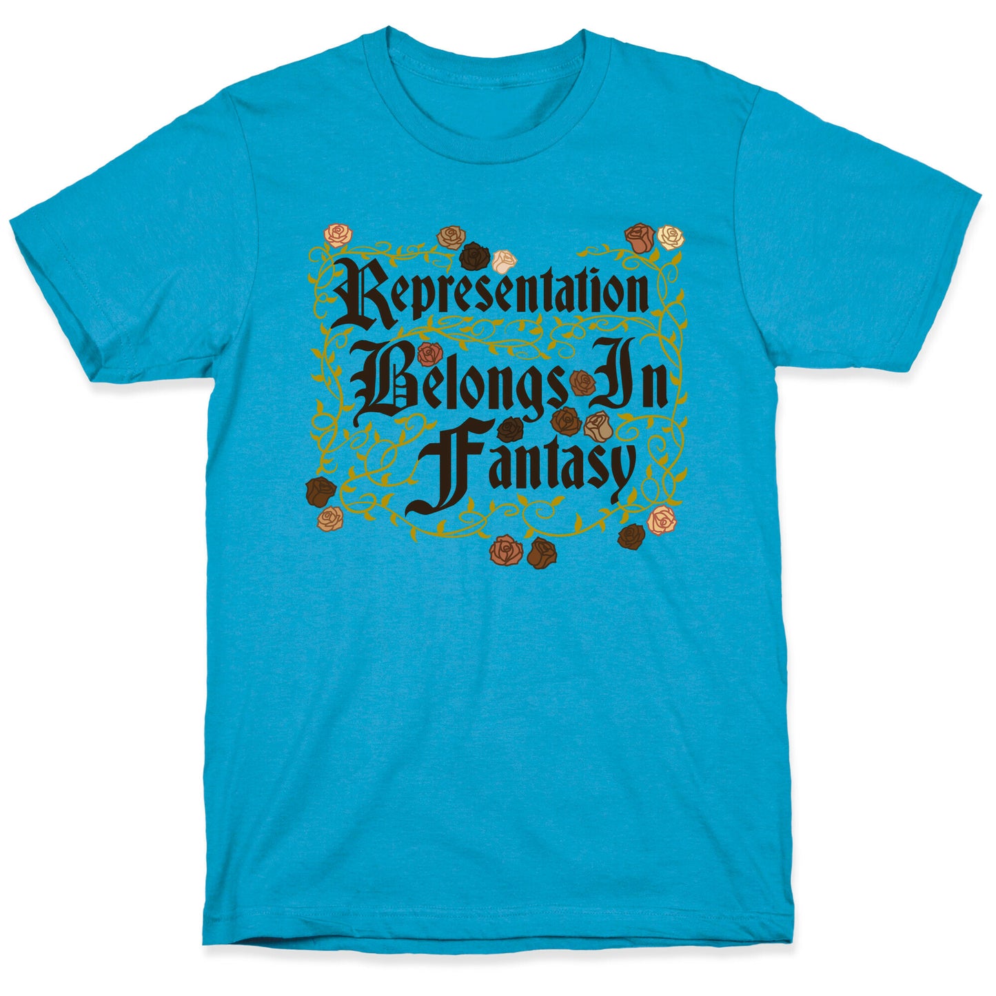 Representation Belongs In Fantasy Unisex Triblend Tee