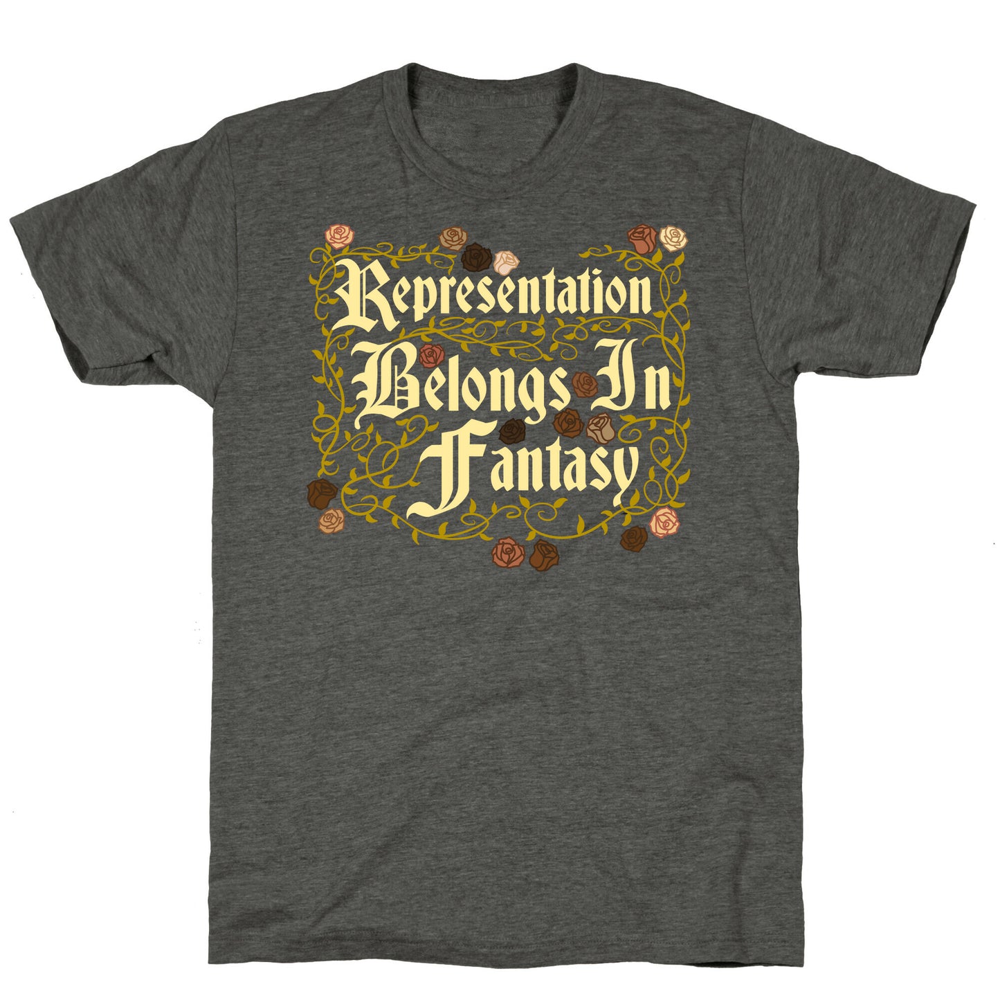 Representation Belongs In Fantasy Unisex Triblend Tee