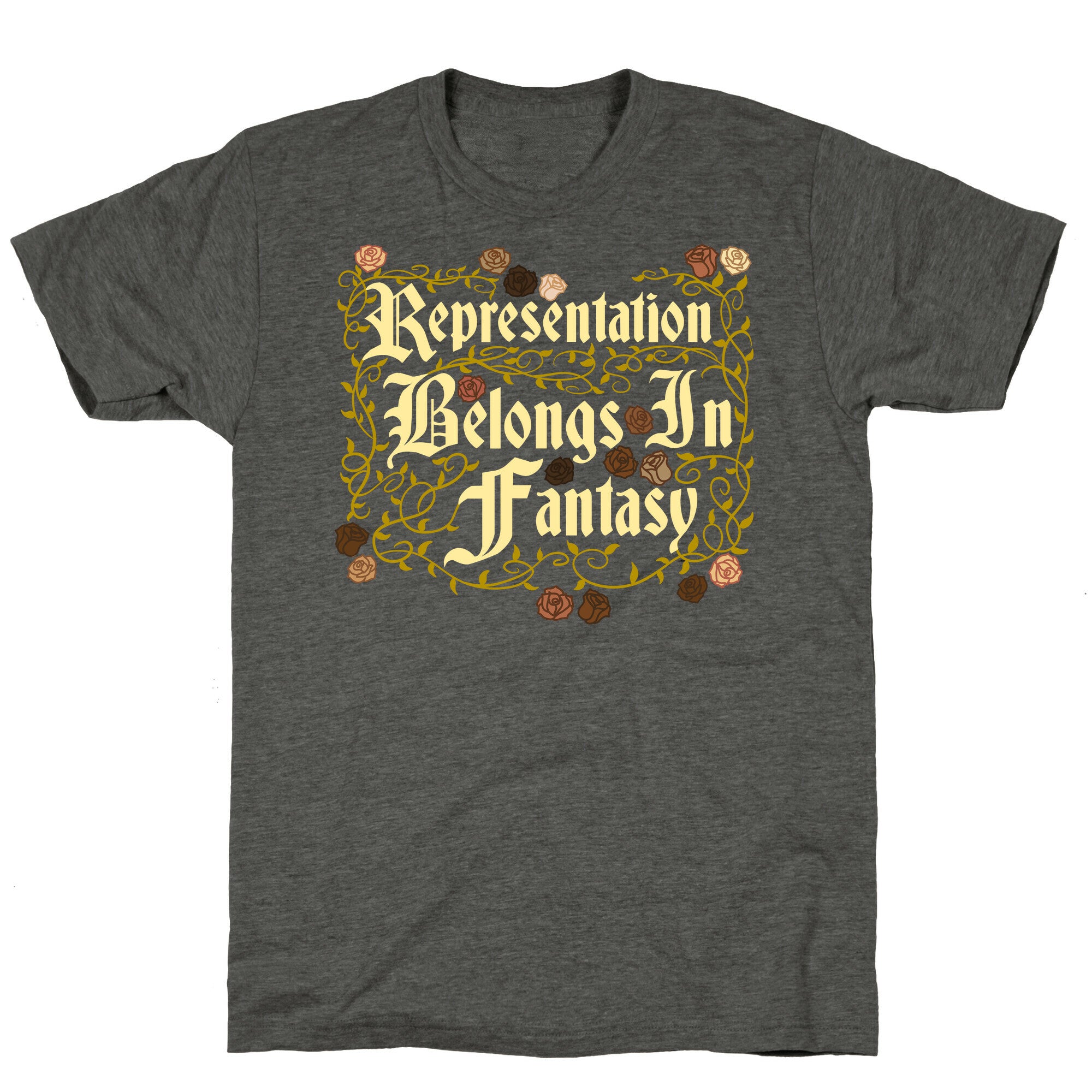 Representation Belongs In Fantasy Unisex Triblend Tee