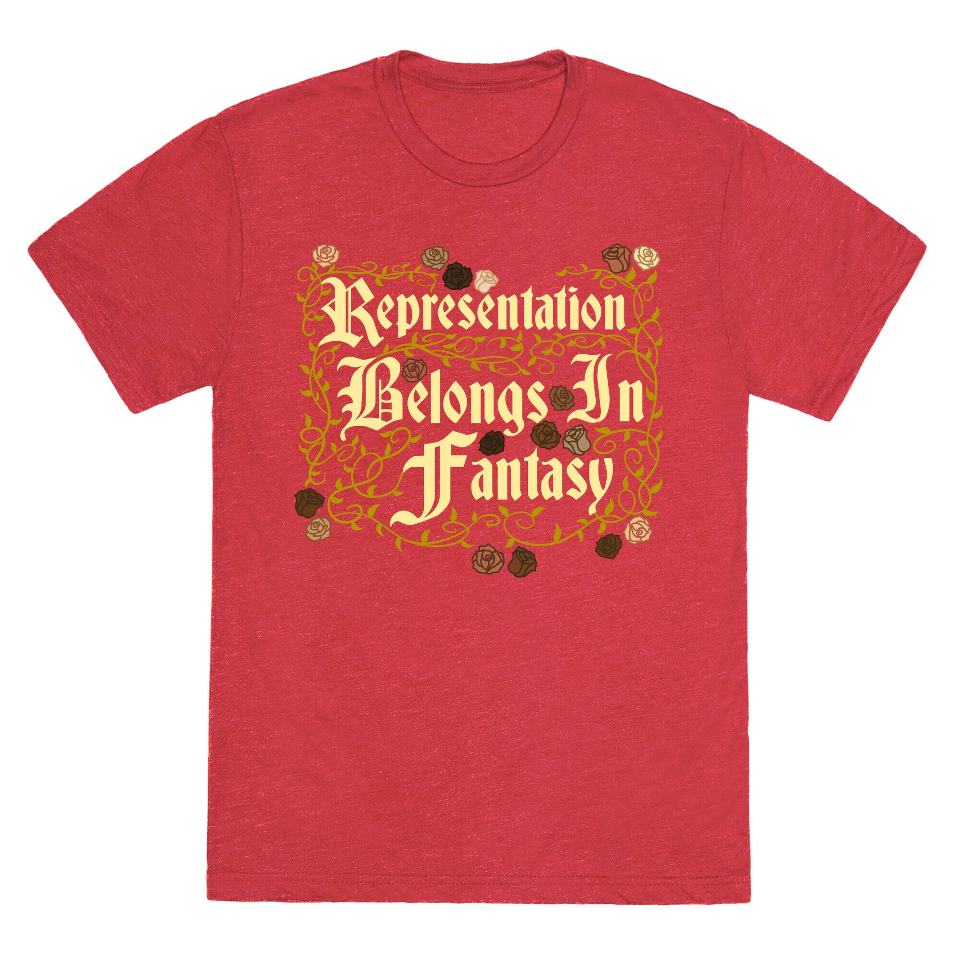 Representation Belongs In Fantasy Unisex Triblend Tee