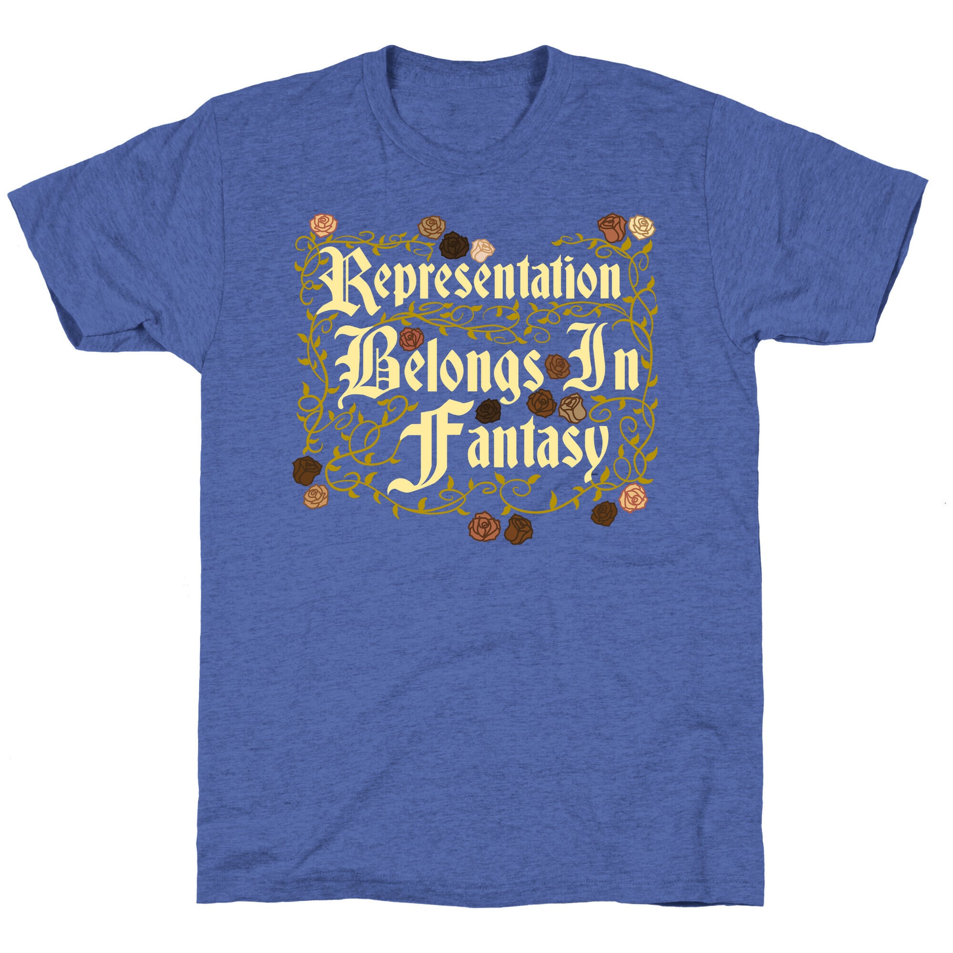Representation Belongs In Fantasy Unisex Triblend Tee