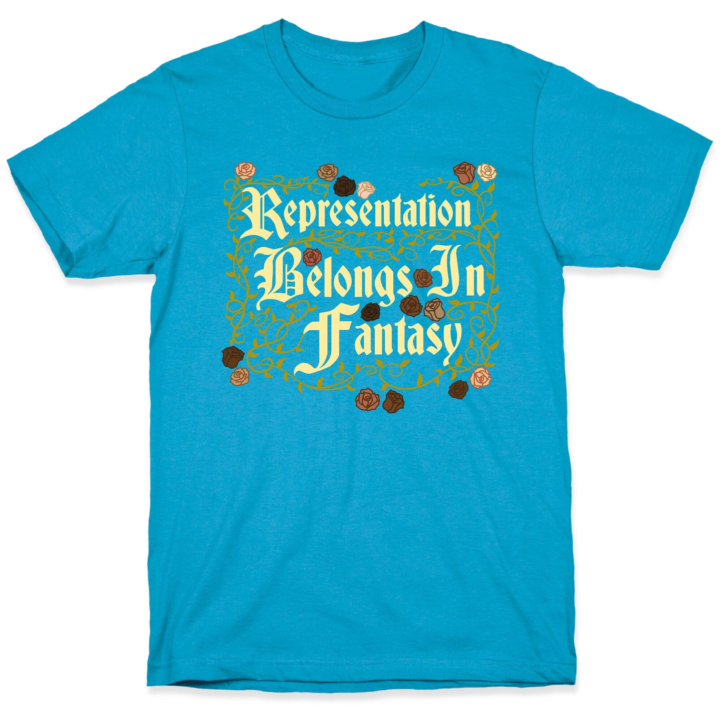 Representation Belongs In Fantasy Unisex Triblend Tee