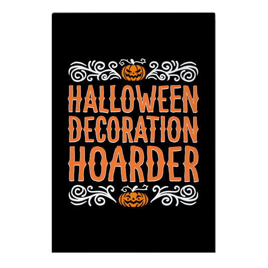 Halloween Decoration Hoarder Garden Flag