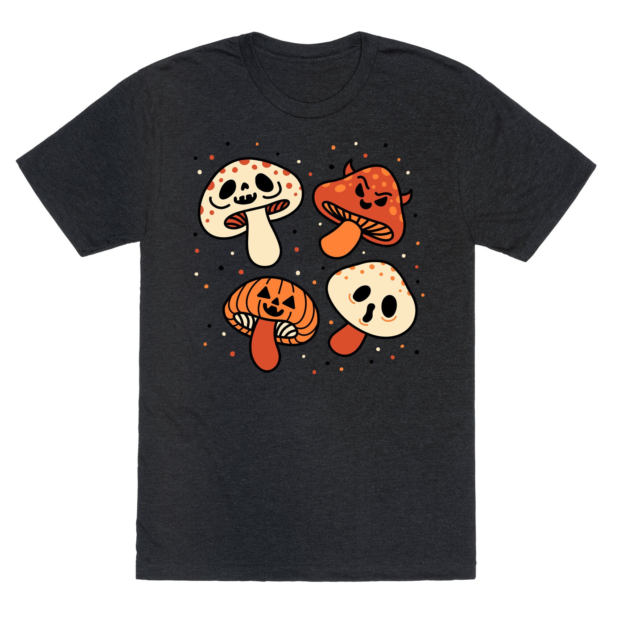 Spooky Mushrooms Unisex Triblend Tee