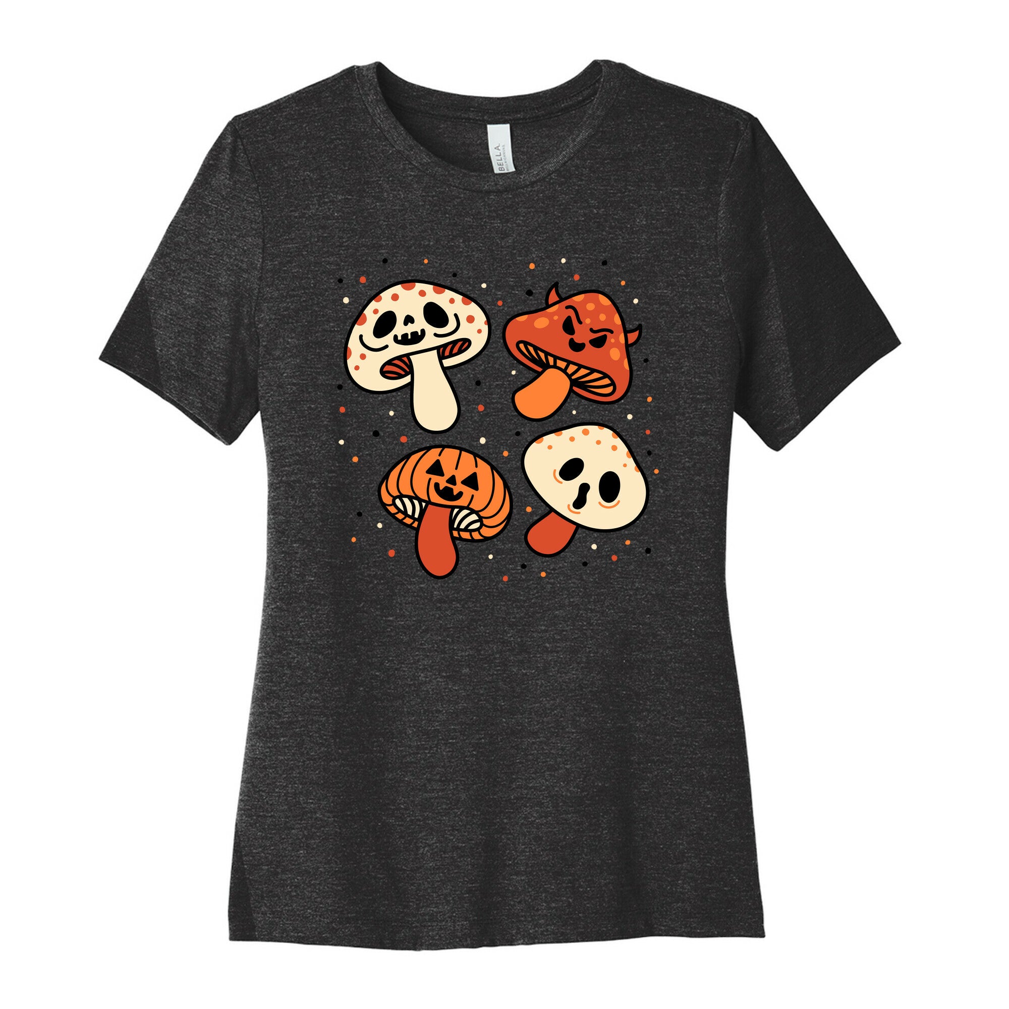 Spooky Mushrooms Women's Cotton Tee