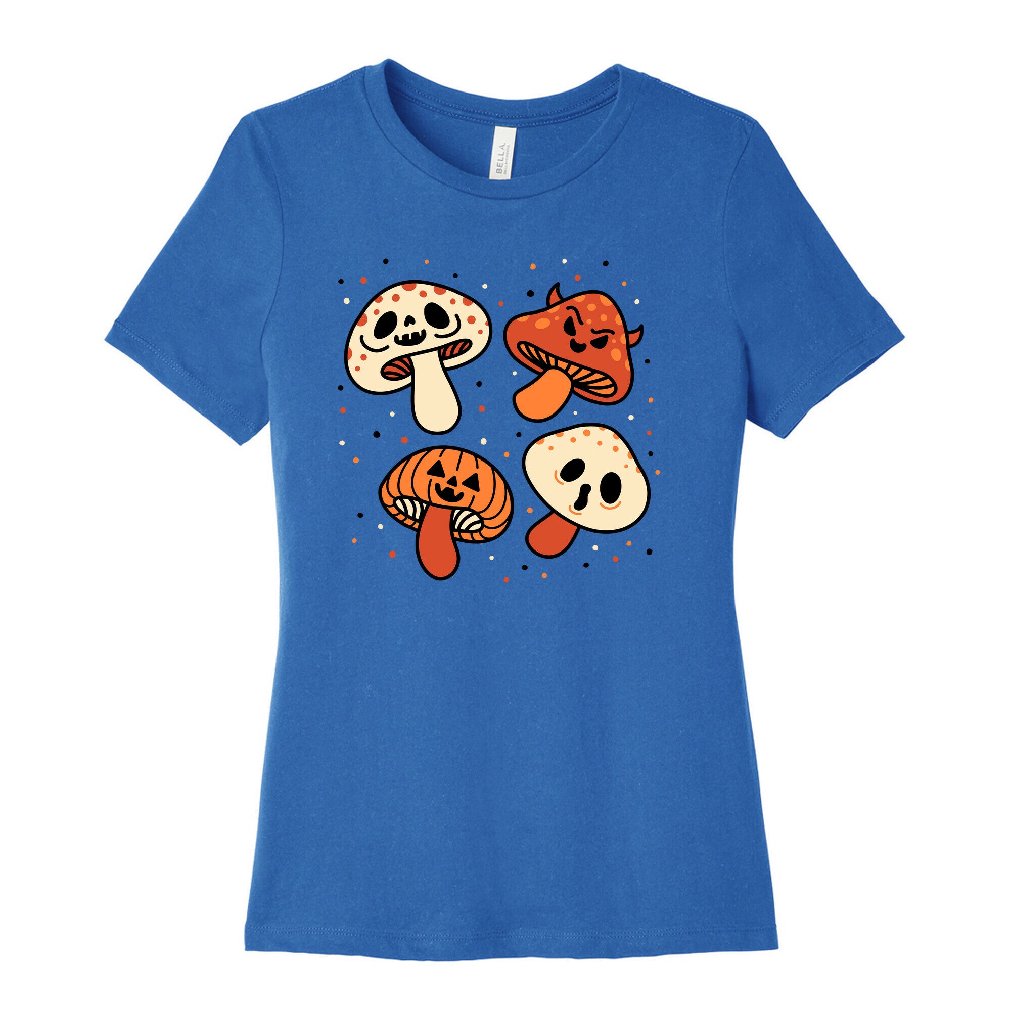 Spooky Mushrooms Women's Cotton Tee